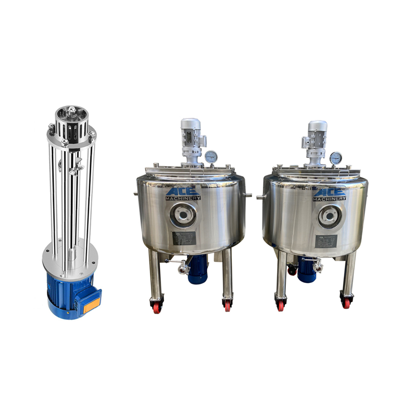 New Condition Homogenizer Mixing Tank with Agitator Ice Cream Mixer Machine